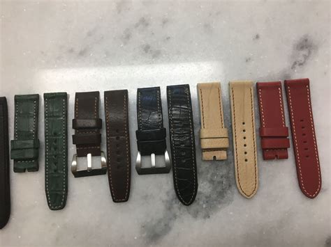 replica panerai rubber strap rwi|panerai watch straps.